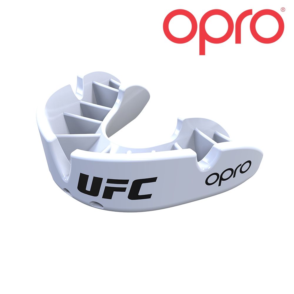 UFC Opro ščitnik za zobe s škatlico - Bronze White